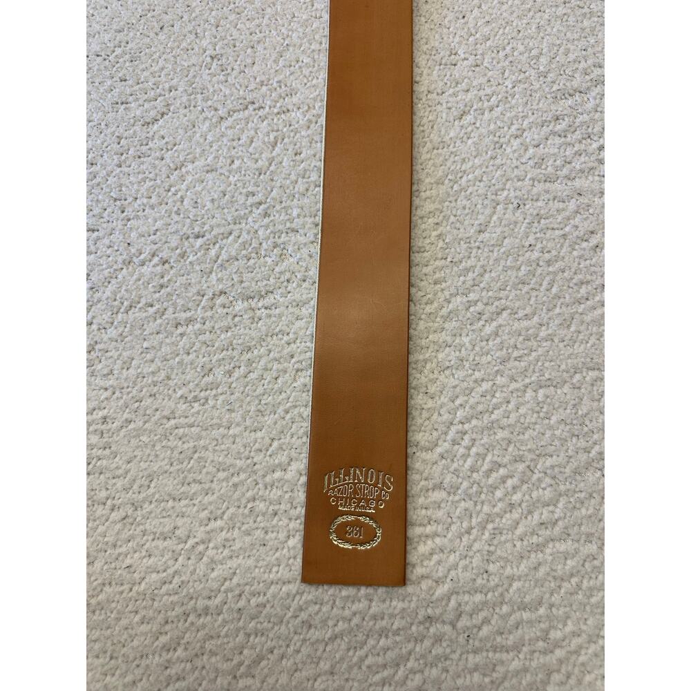 Illinois 361 Leather Razor Strop Genuine Horsehide - Picture 2 of 8